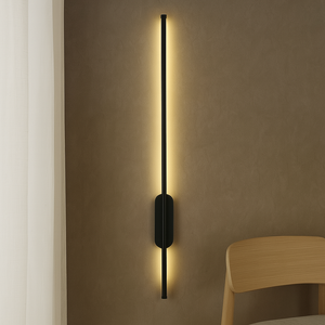 Aplica LED neagra liniara 24W 800mm cu lumina ajustabila