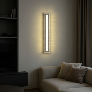 Aplica LED 70W cu cristale design vertical modern 3 culori