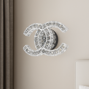 Aplica LED Transparenta Aurie Crystal Pro, 28W 3 culori