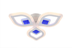 Lustra LED rotunda 8737/3 60W cu lumina ajustabila si telecomanda, ideal a pentru zone de dining moderne si luminoase