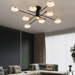 Lustra LED Moderna 7680 154W Alb cu Telecomanda